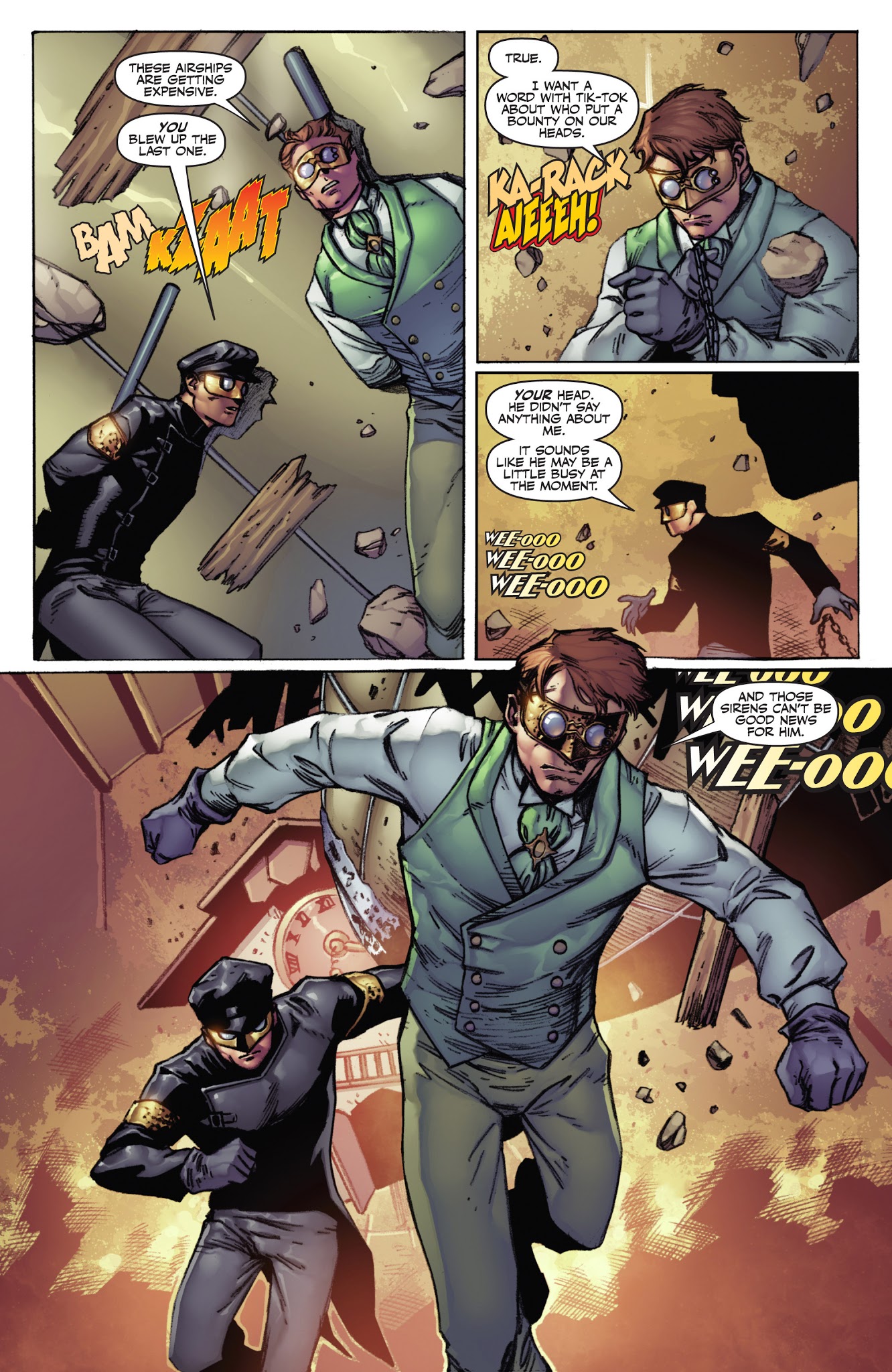 Read online Legenderry: Green Hornet comic -  Issue #3 - 7