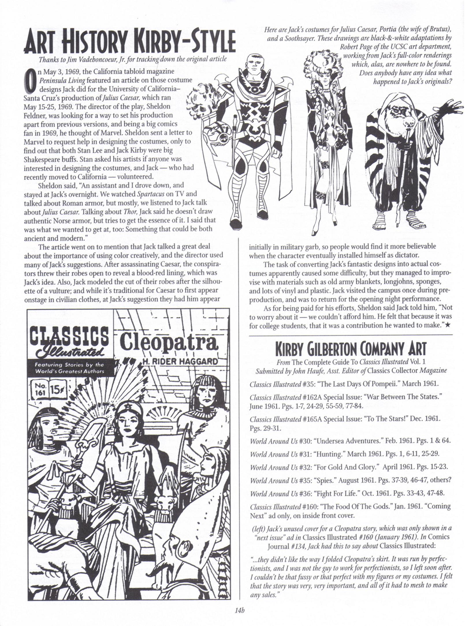 Read online The Jack Kirby Collector comic -  Issue #19 - 42