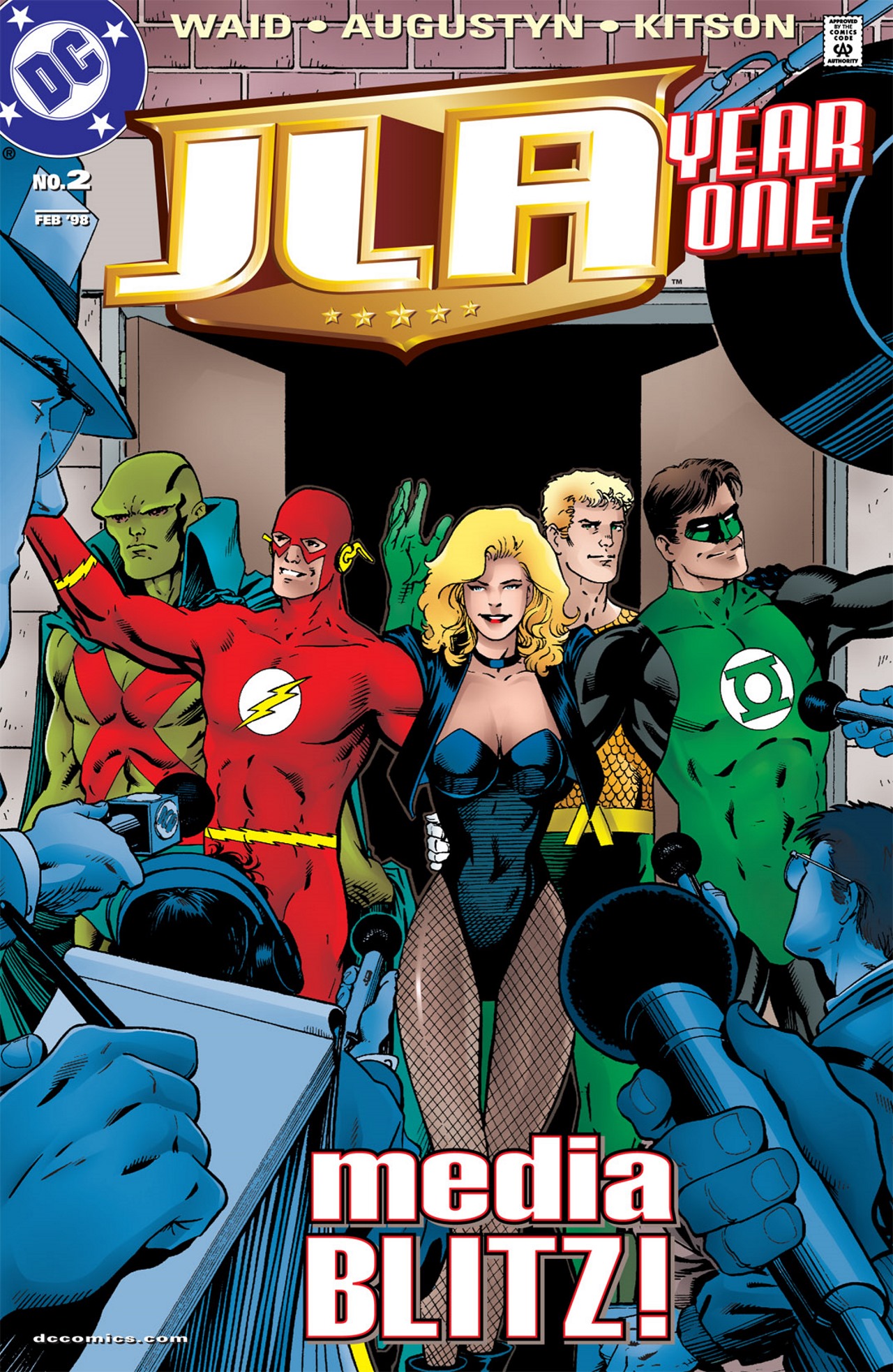 Read online JLA: Year One comic -  Issue #2 - 1