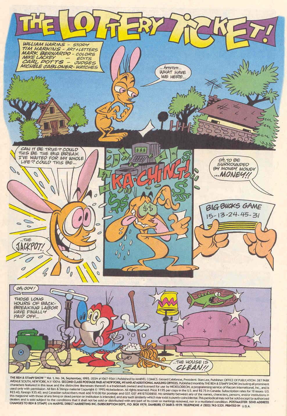 Read online The Ren & Stimpy Show comic -  Issue #34 - 2