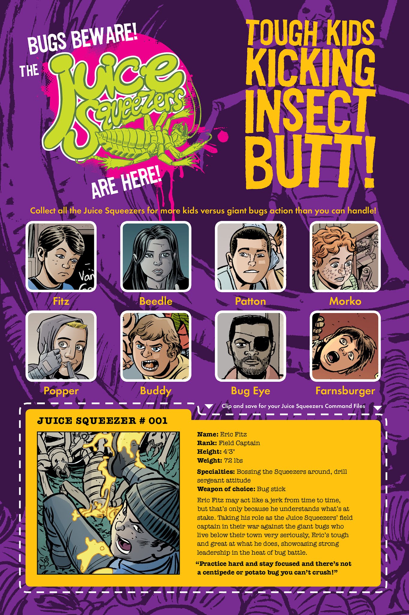 Read online Juice Squeezers: The Great Bug Elevator comic -  Issue # TPB - 142