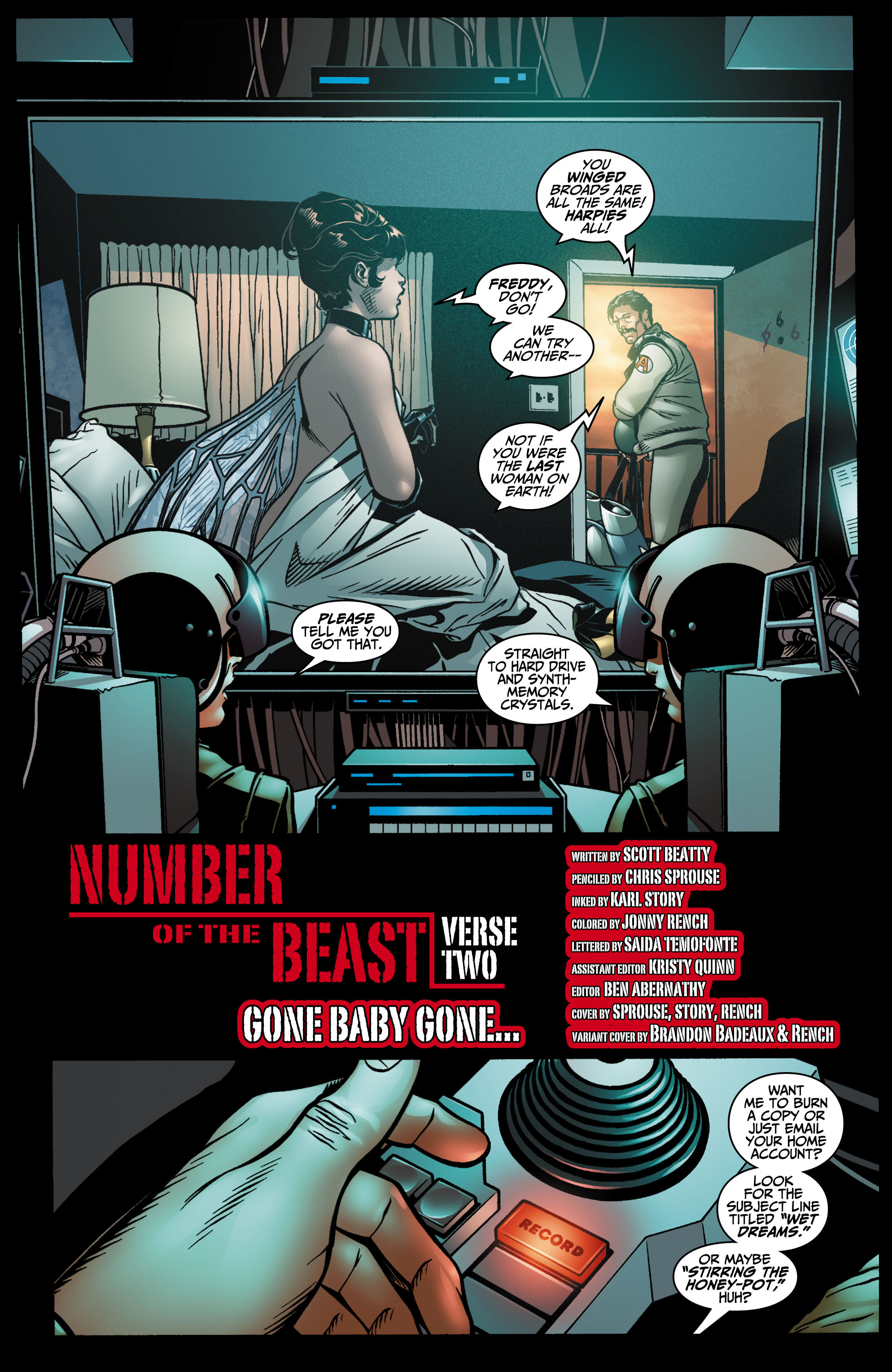 Read online Number of the Beast comic -  Issue #2 - 5