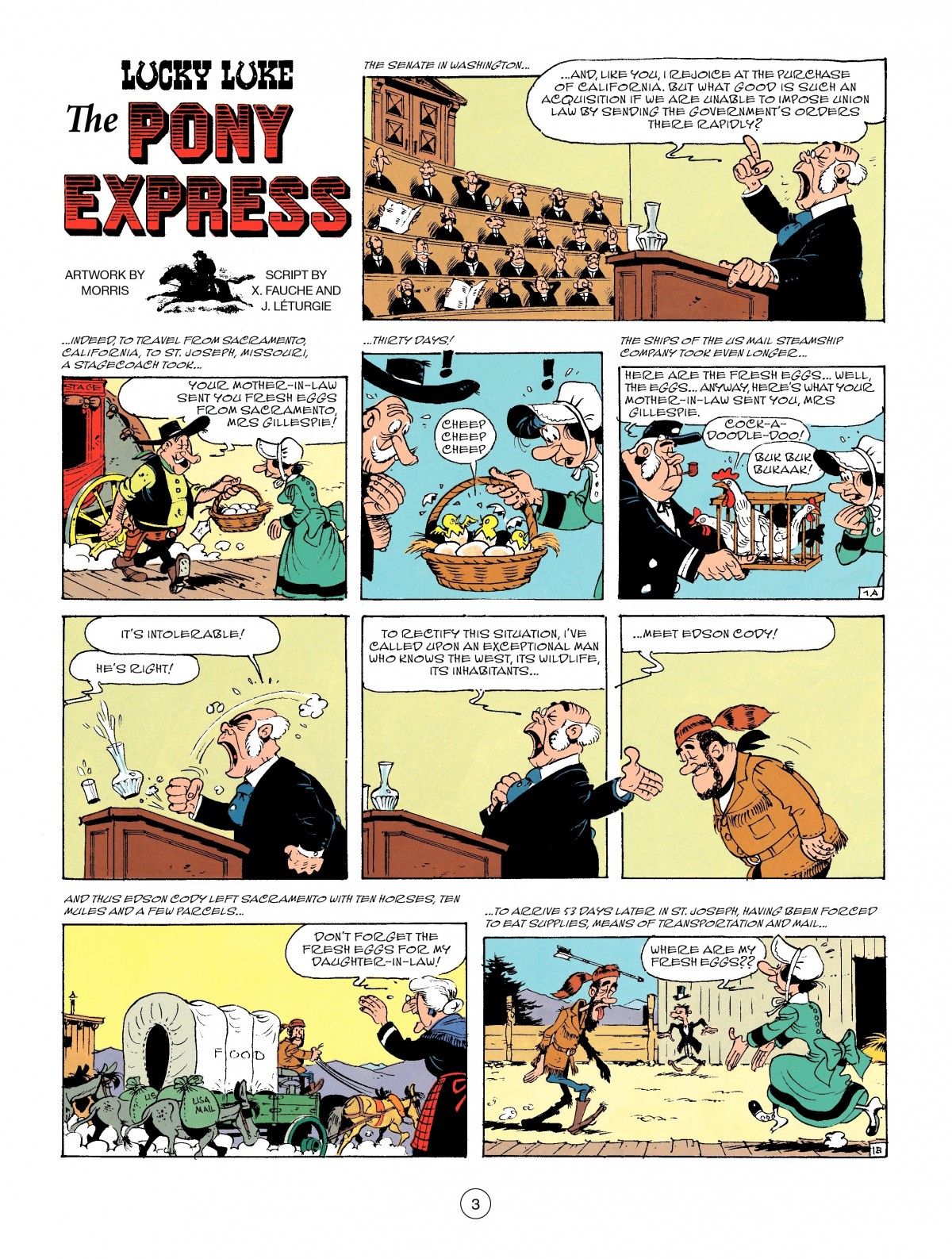 Read online A Lucky Luke Adventure comic -  Issue #46 - 3
