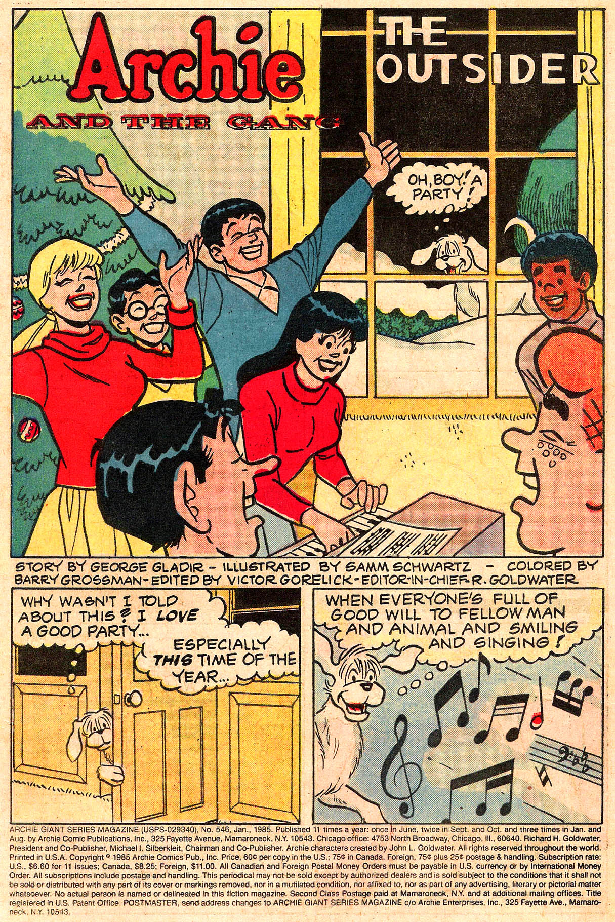 Read online Archie Giant Series Magazine comic -  Issue #546 - 3