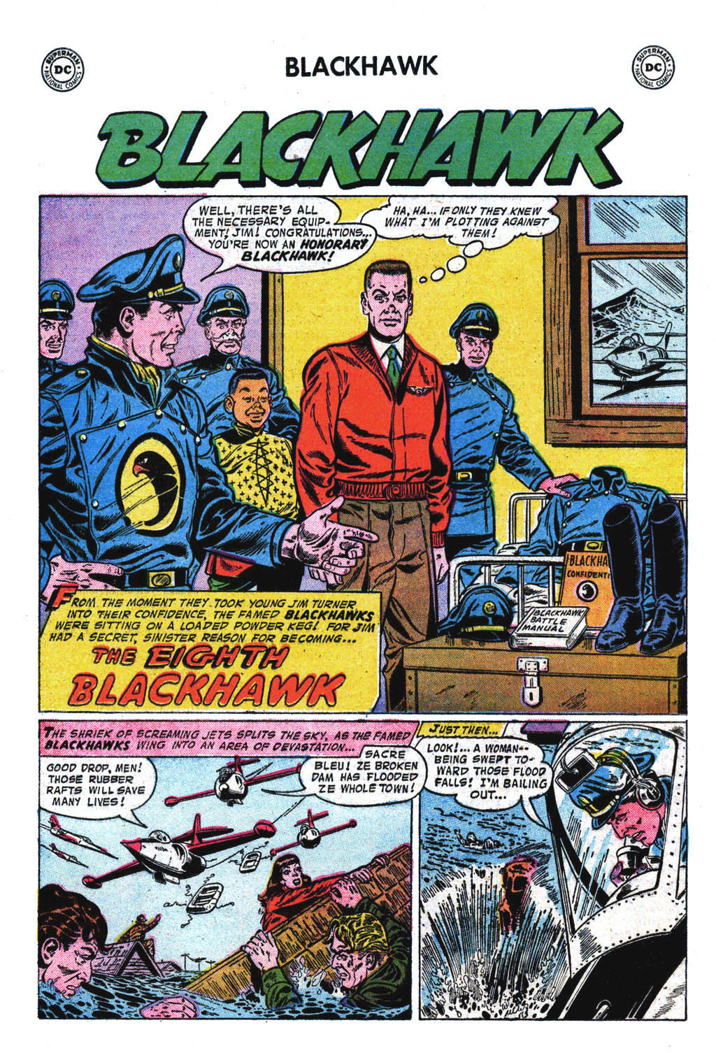 Read online Blackhawk (1957) comic -  Issue #112 - 26