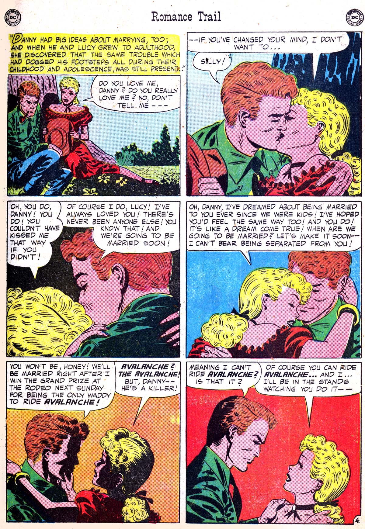 Read online Romance Trail comic -  Issue #6 - 7