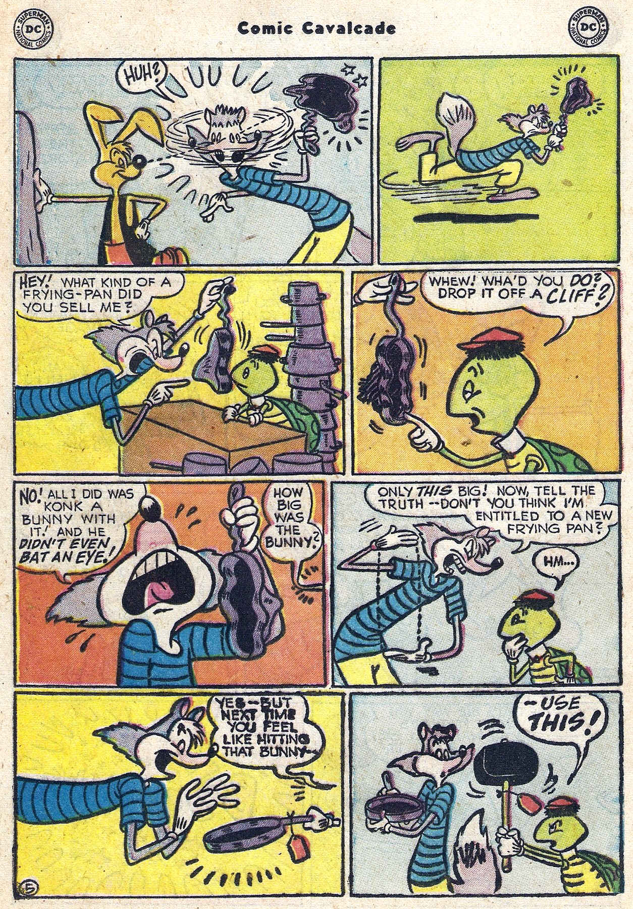 Read online Comic Cavalcade comic -  Issue #56 - 46