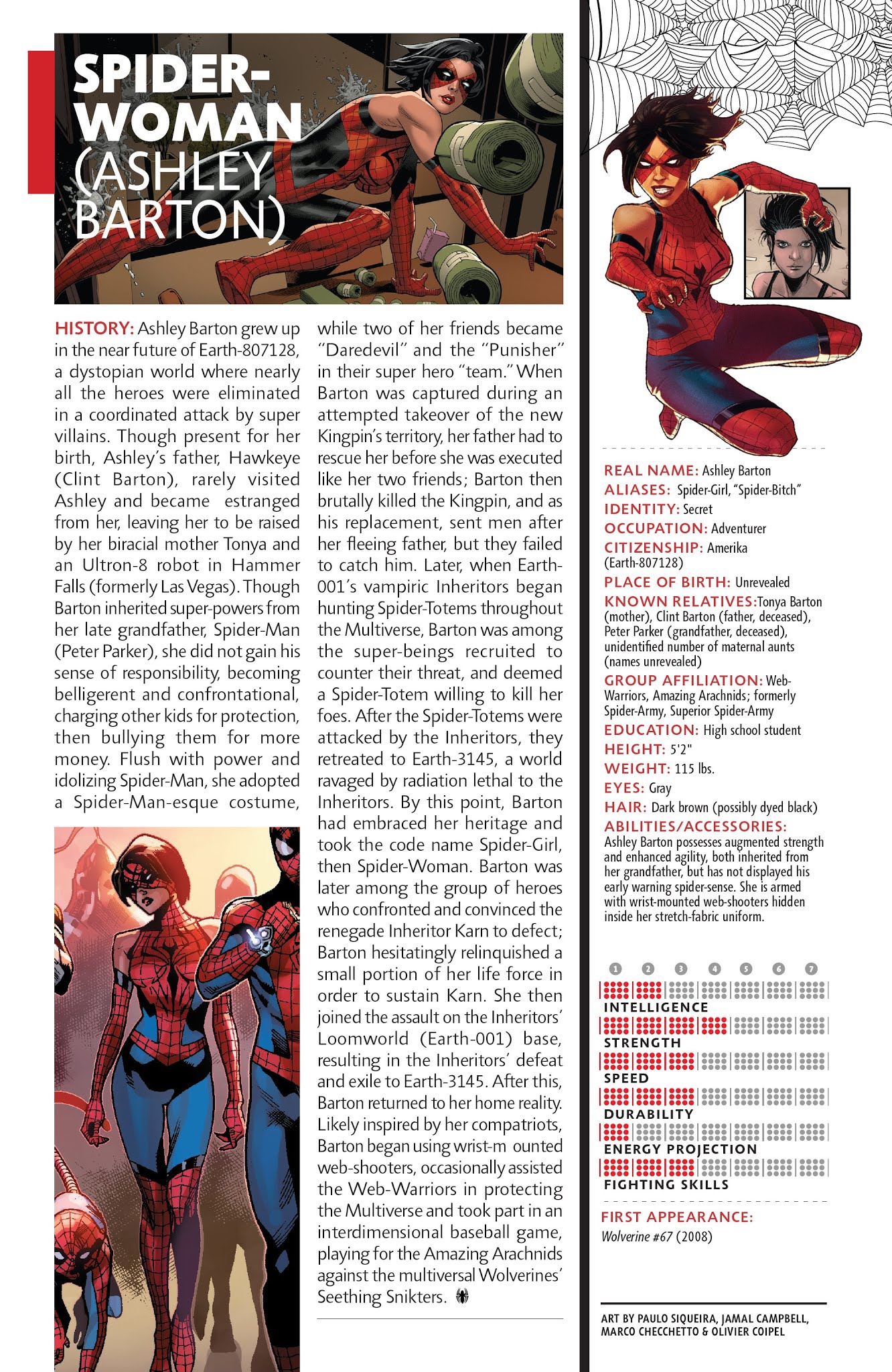Read online Spider-Geddon Handbook comic -  Issue # Full - 34
