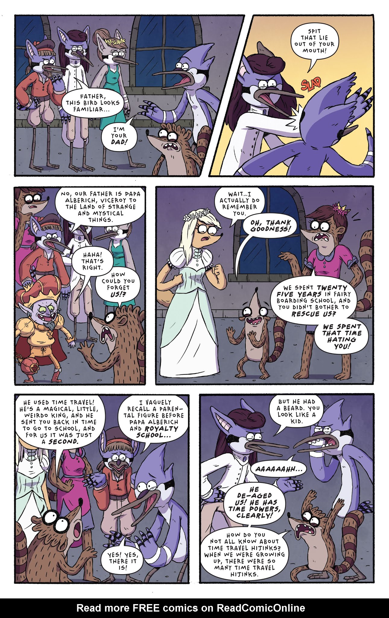 Read online Regular Show: 25 Years Later comic -  Issue #3 - 3
