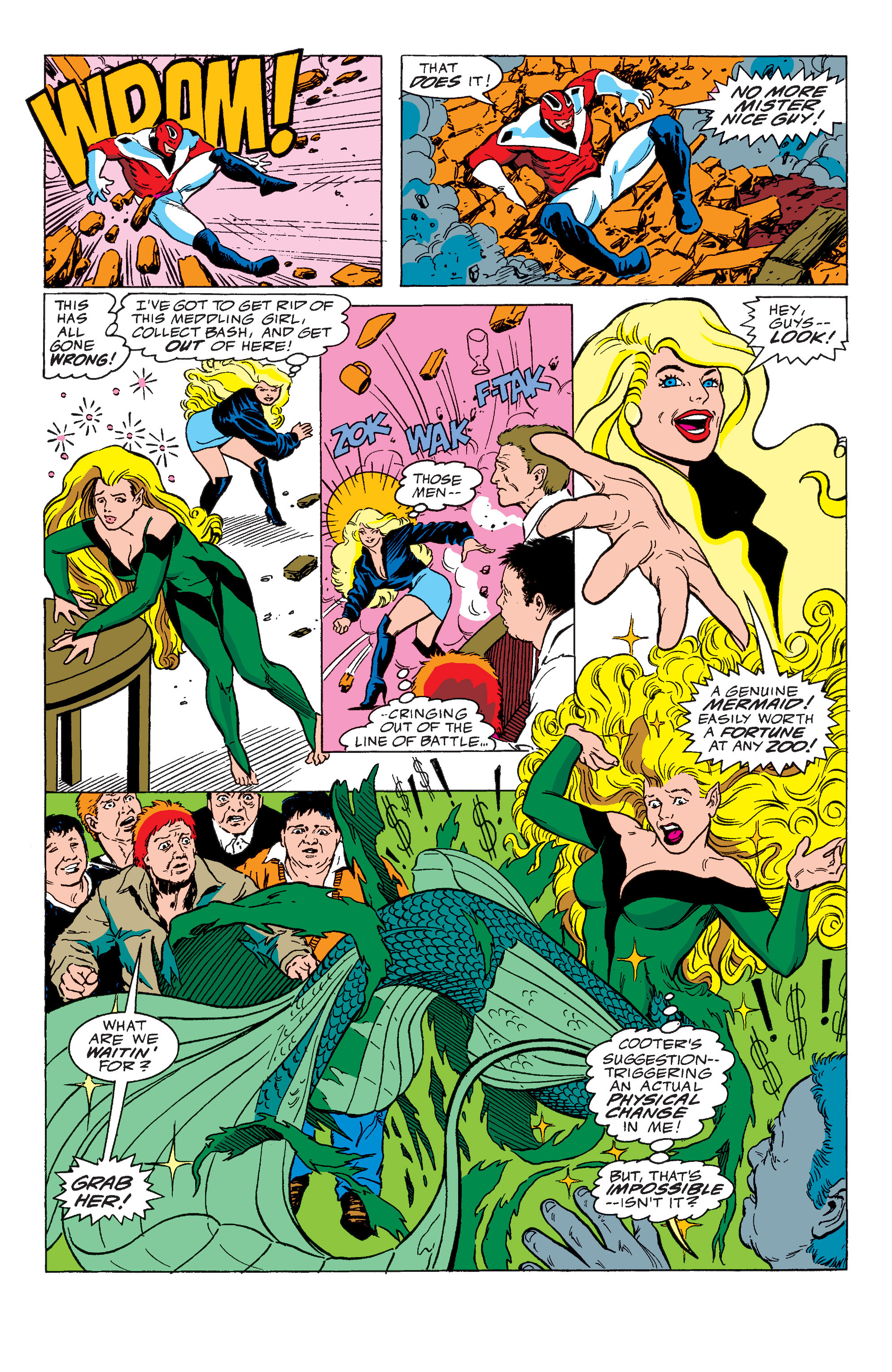 Read online Excalibur (1988) comic -  Issue #28 - 16