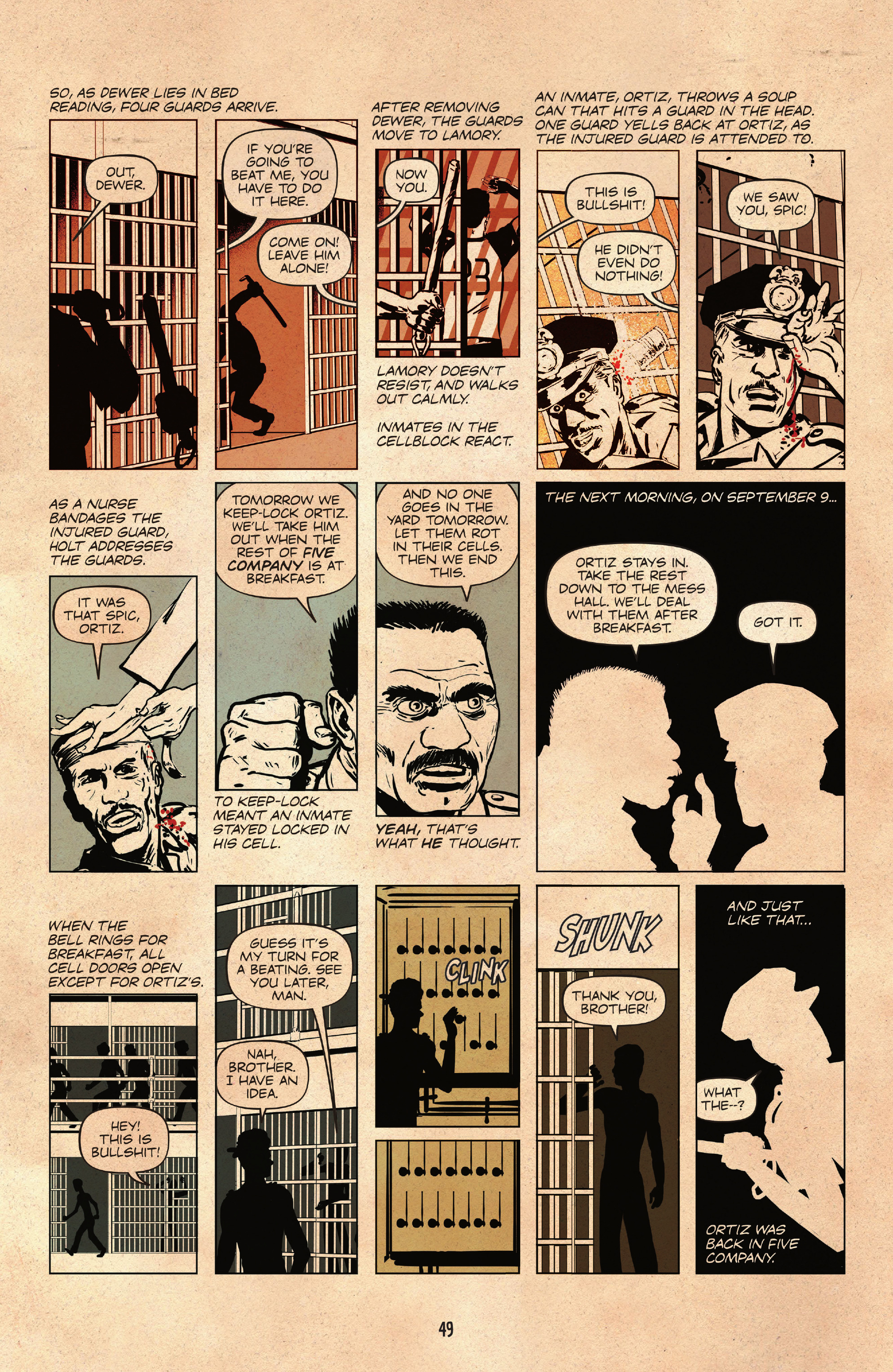 Read online Big Black: Stand At Attica comic -  Issue # TPB (Part 1) - 48