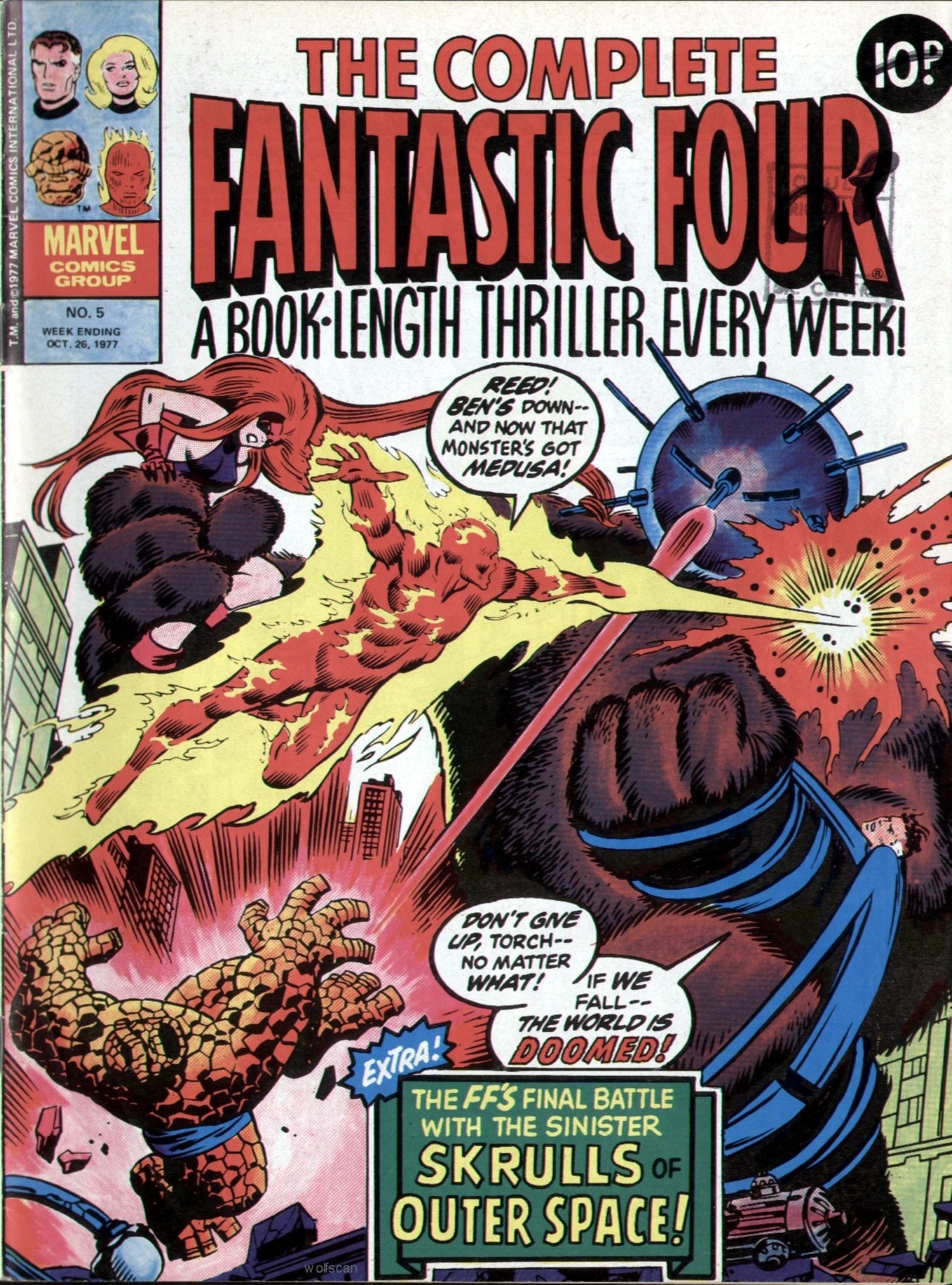 Read online Complete Fantastic Four comic -  Issue #5 - 1