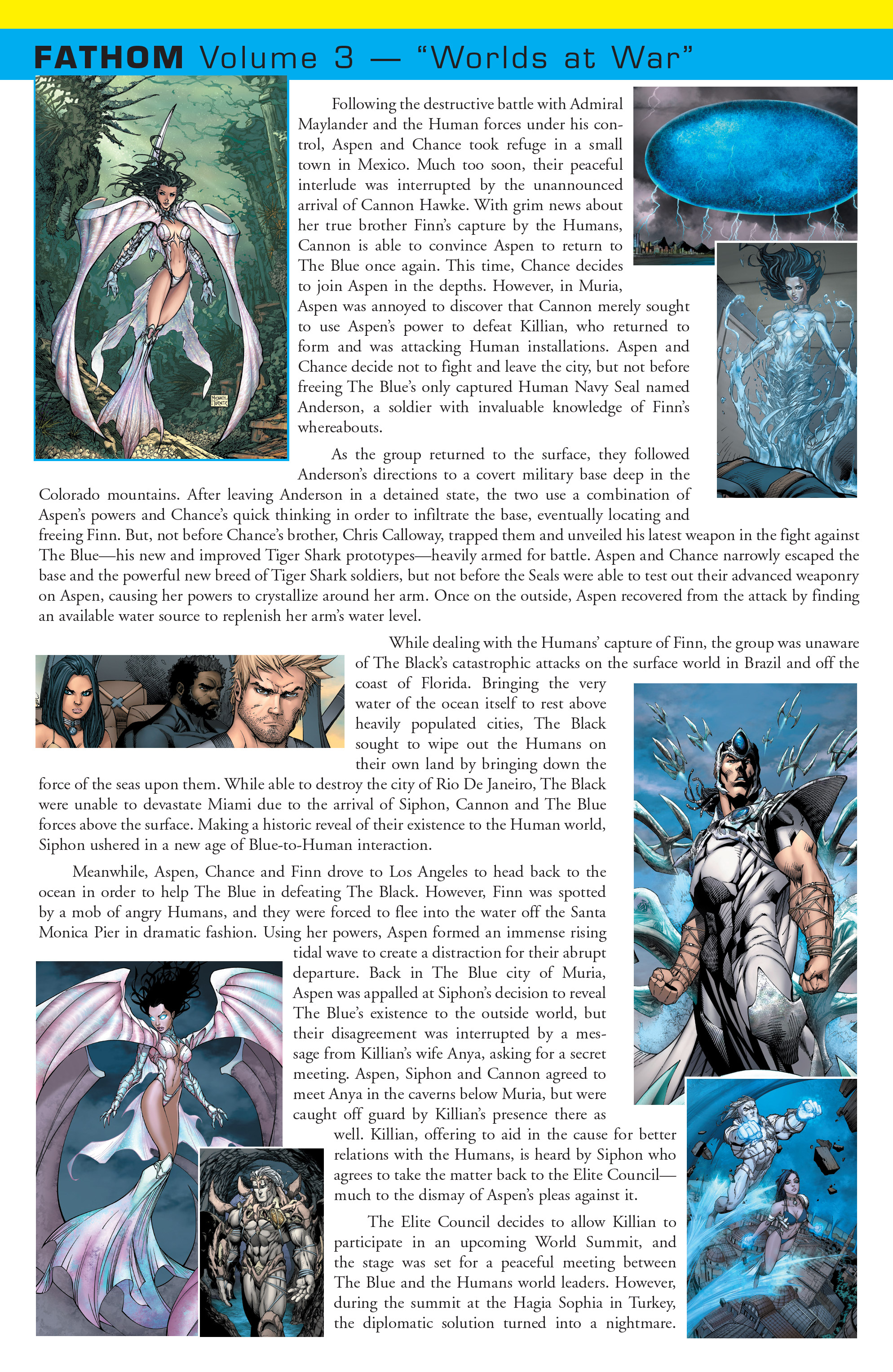 Read online Michael Turner's Fathom Primer comic -  Issue # Full - 16