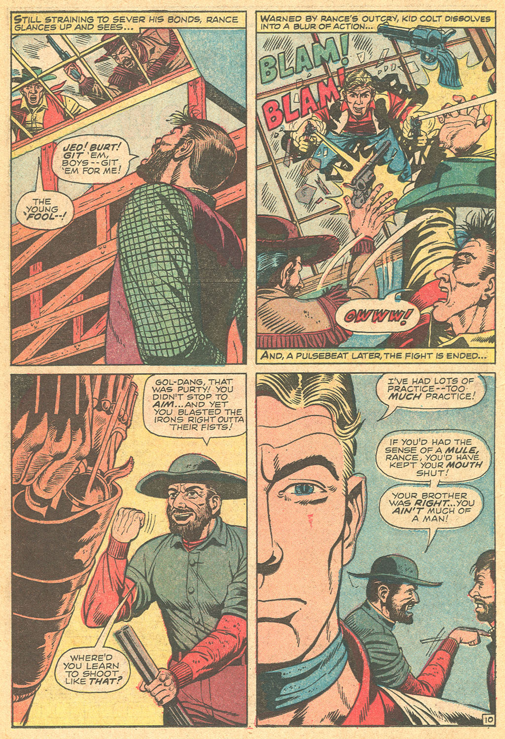 Read online Kid Colt Outlaw comic -  Issue #134 - 14