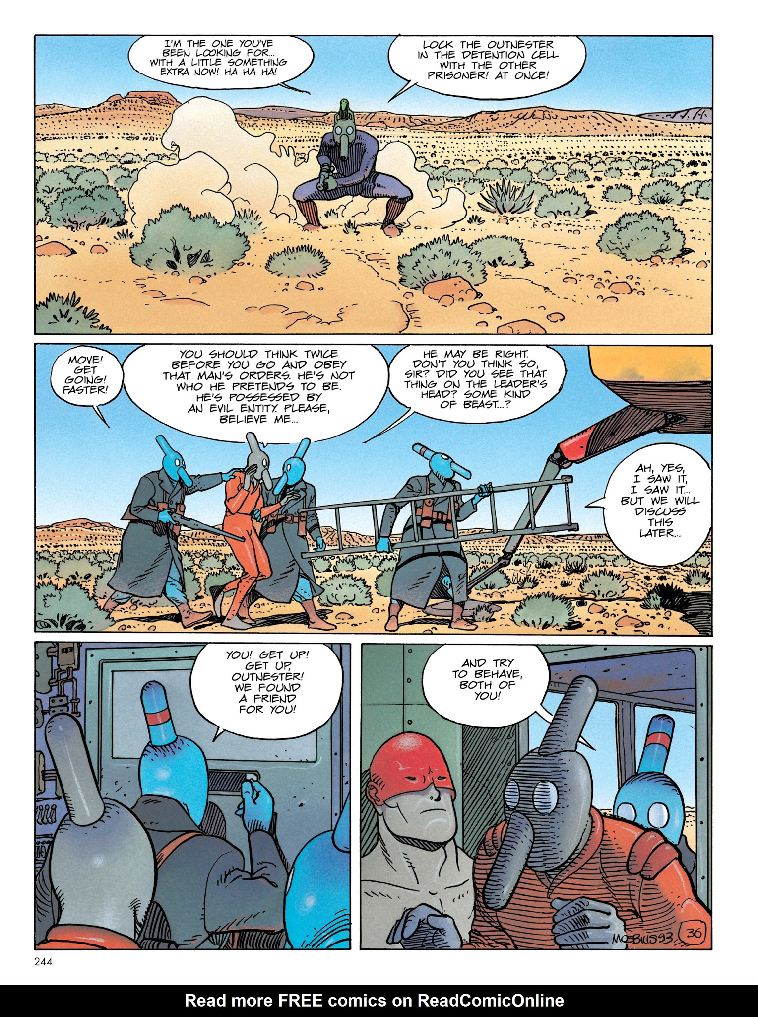 Read online Moebius Library comic -  Issue # TPB - 241