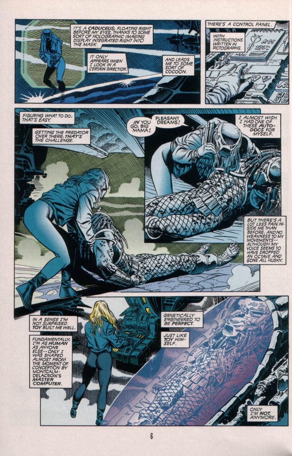 Read online Aliens/Predator: The Deadliest of the Species comic -  Issue #5 - 7