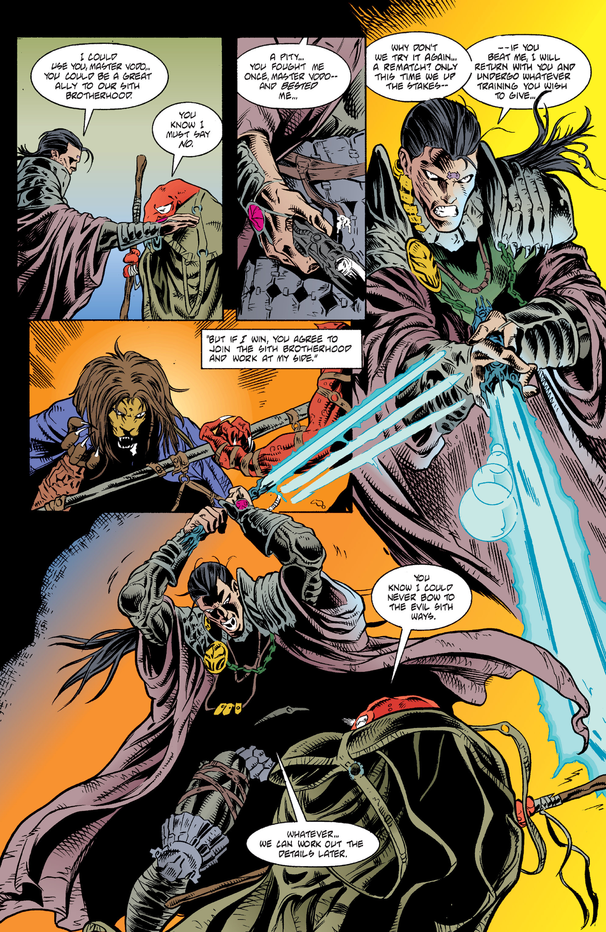 Read online Star Wars: Tales of the Jedi - The Sith War comic -  Issue #3 - 22