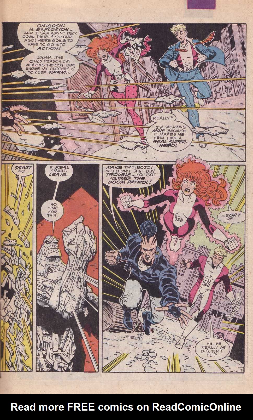 Read online Doom Patrol (1987) comic -  Issue #7 - 20