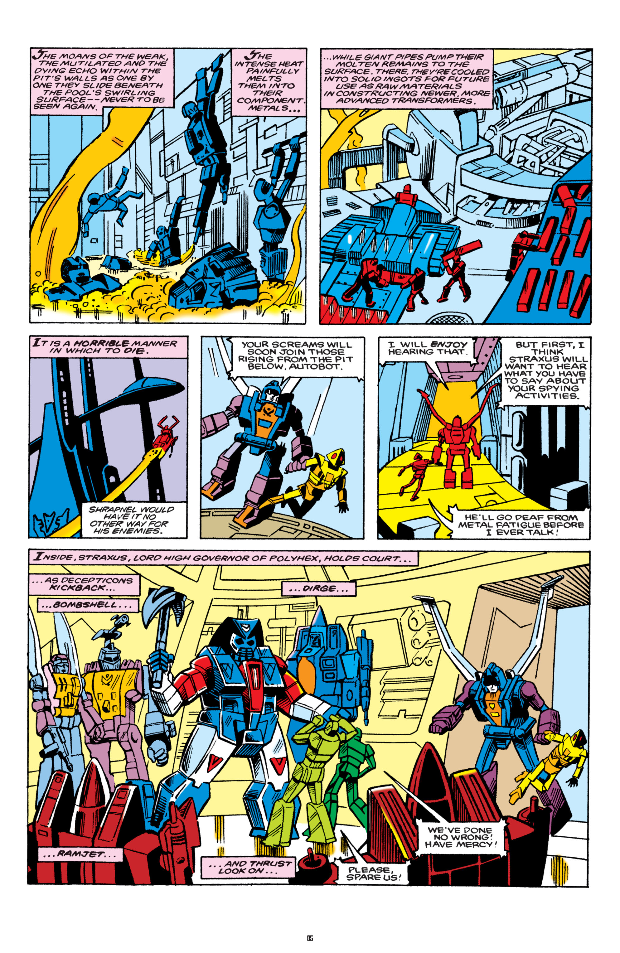 Read online The Transformers Classics comic -  Issue # TPB 2 - 86