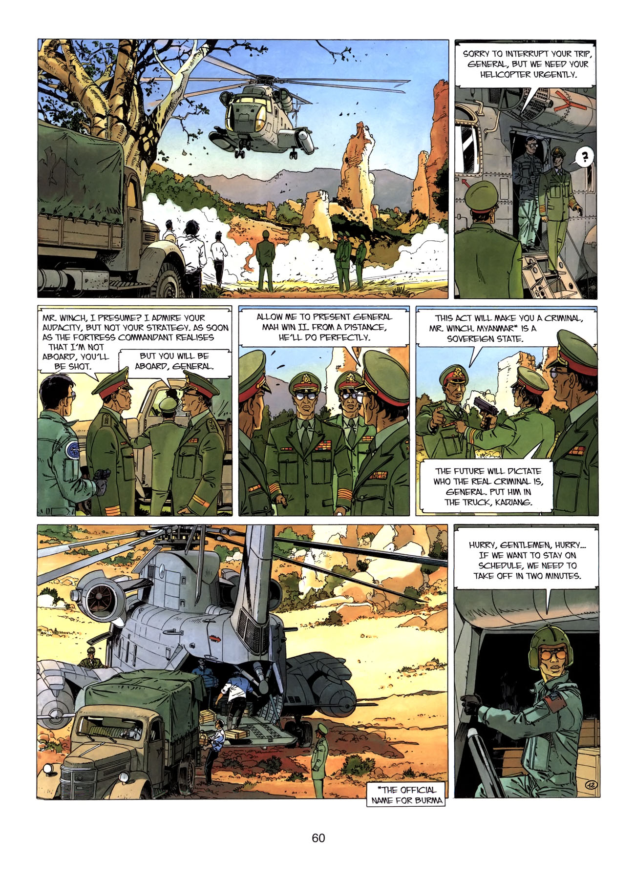 Read online Largo Winch comic -  Issue # TPB 4 - 61