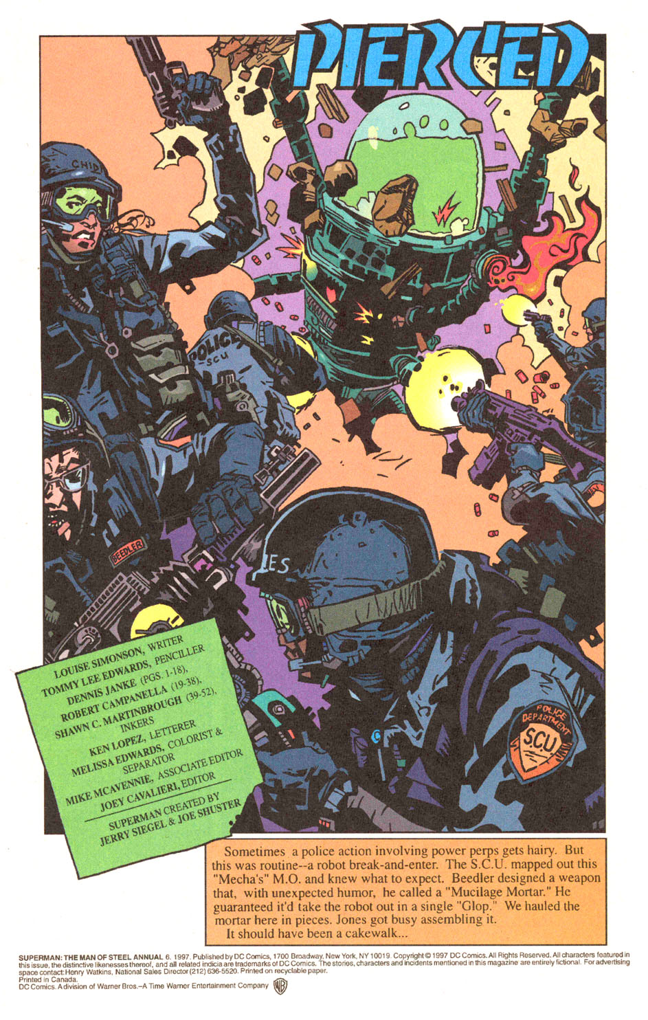 Read online Superman: The Man of Steel (1991) comic -  Issue # _Annual 6 - 2