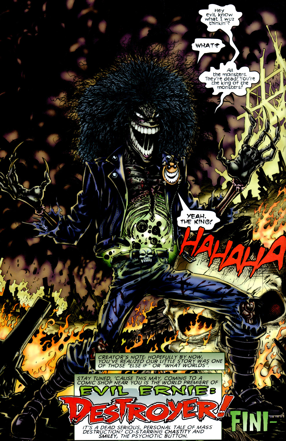 Read online Evil Ernie vs. the Movie Monsters comic -  Issue # Full - 30