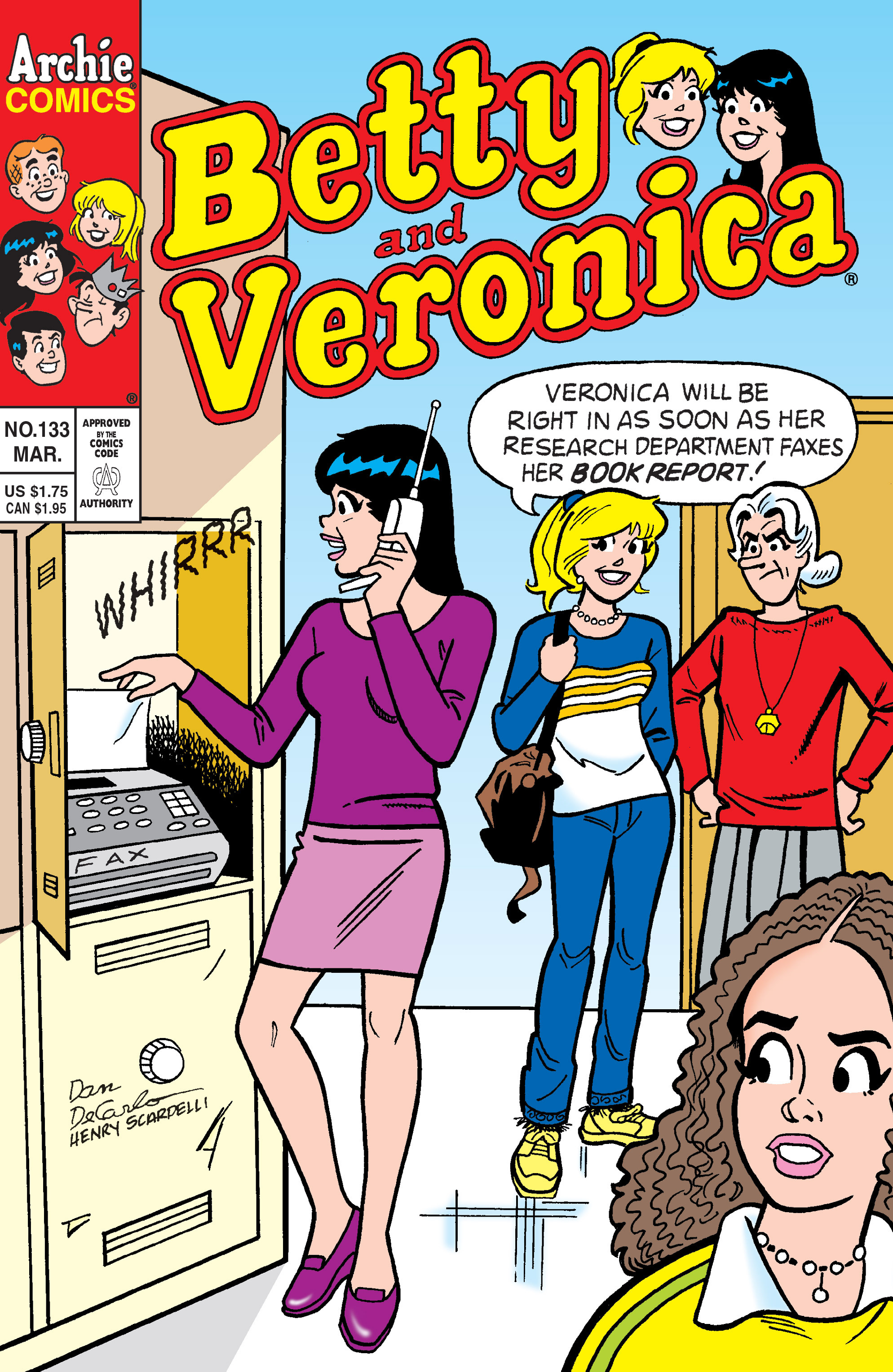 Read online Betty and Veronica (1987) comic -  Issue #133 - 1