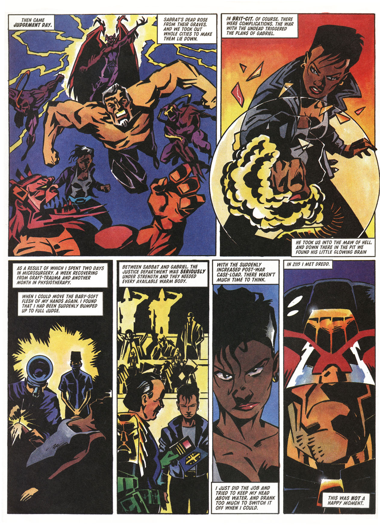 Read online Judge Dredd Megazine (vol. 3) comic -  Issue #34 - 34