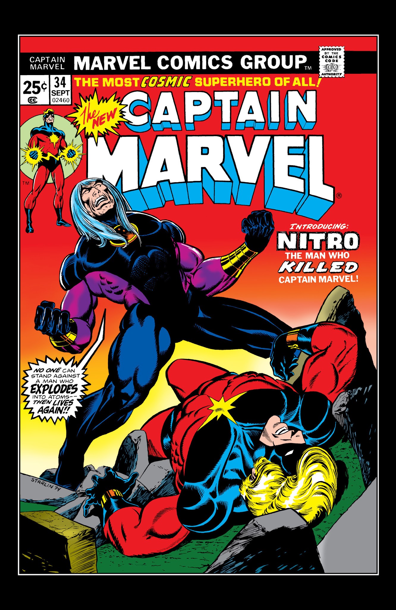 Read online Captain Marvel: The Death of Captain Marvel comic -  Issue # TPB - 4