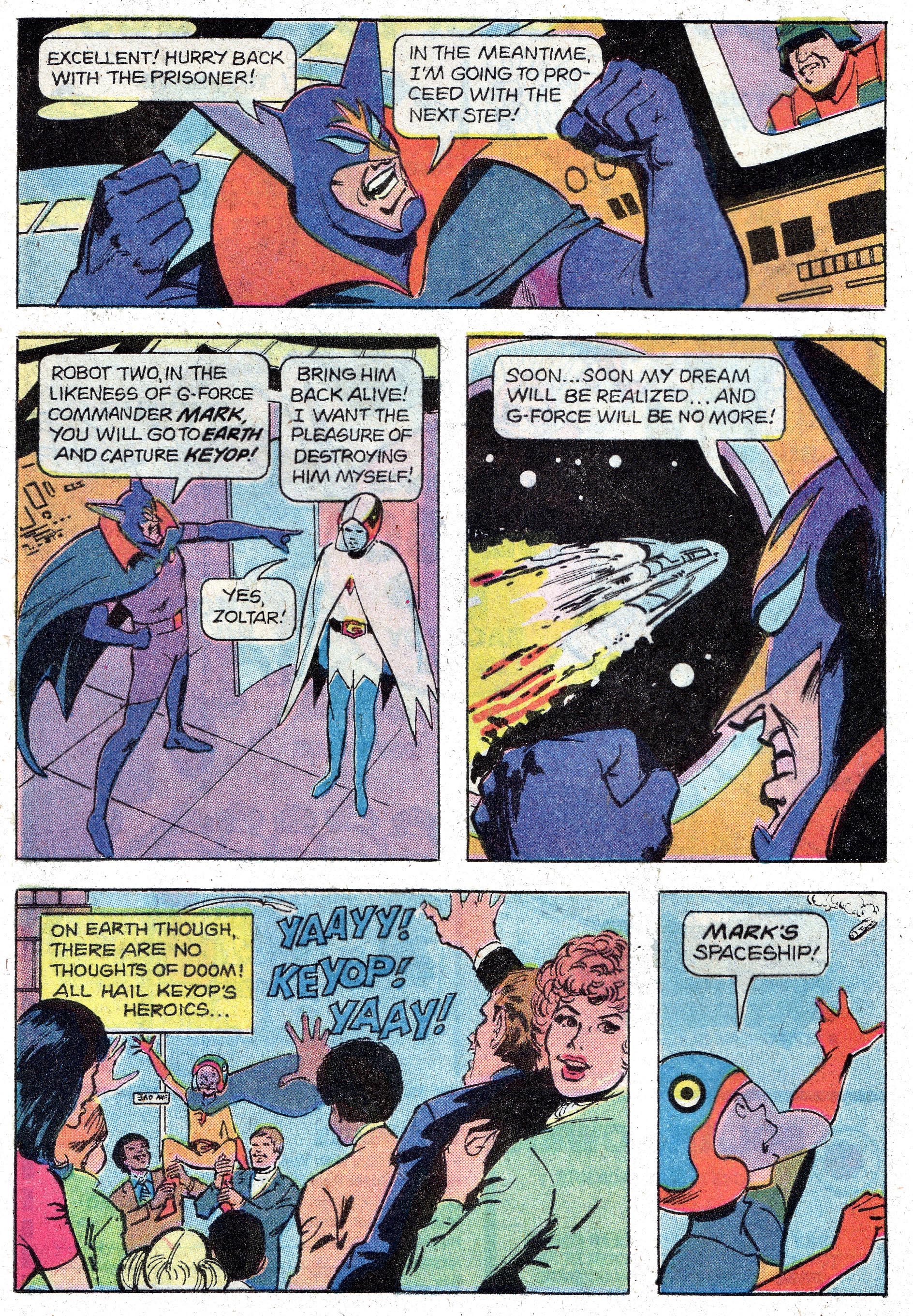 Read online Battle of the Planets (1979) comic -  Issue #9 - 14