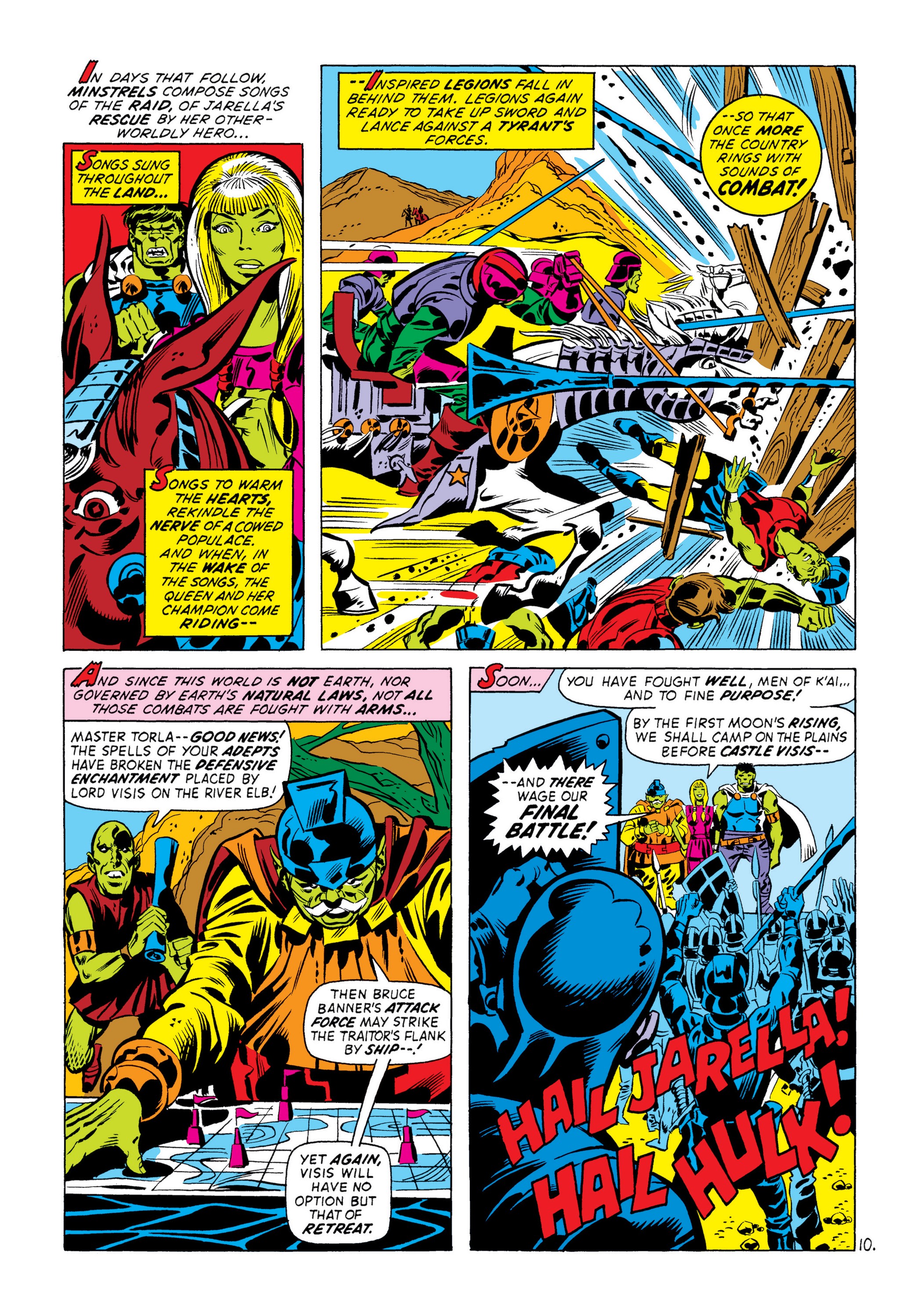 Read online Marvel Masterworks: The Incredible Hulk comic -  Issue # TPB 8 (Part 3) - 71