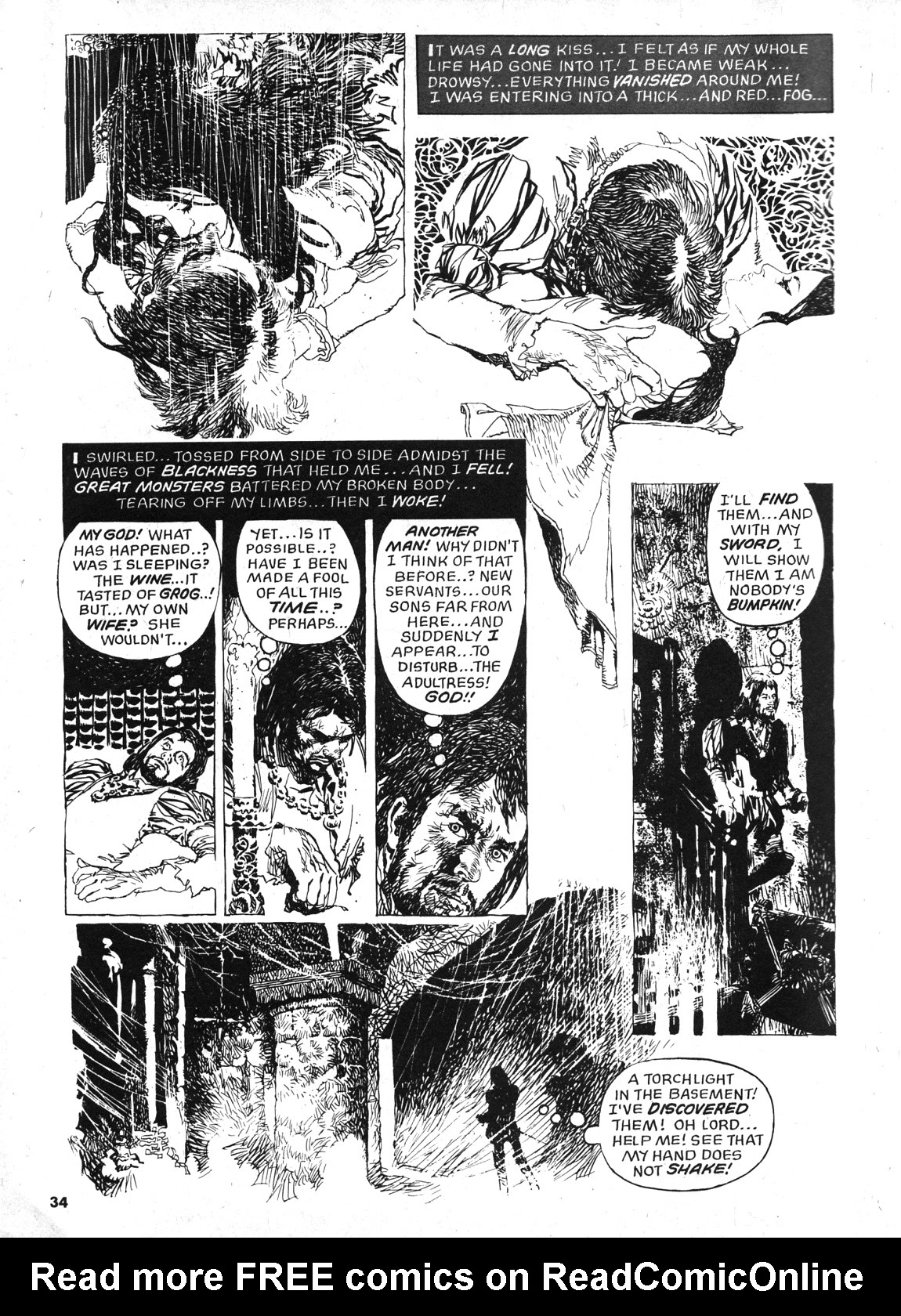 Read online Vampirella (1969) comic -  Issue #31 - 34