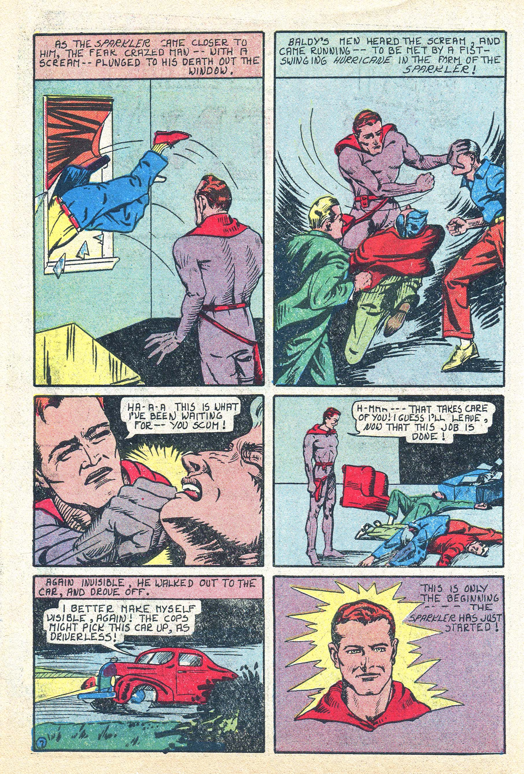 Read online Super Spy (1940) comic -  Issue #1 - 58