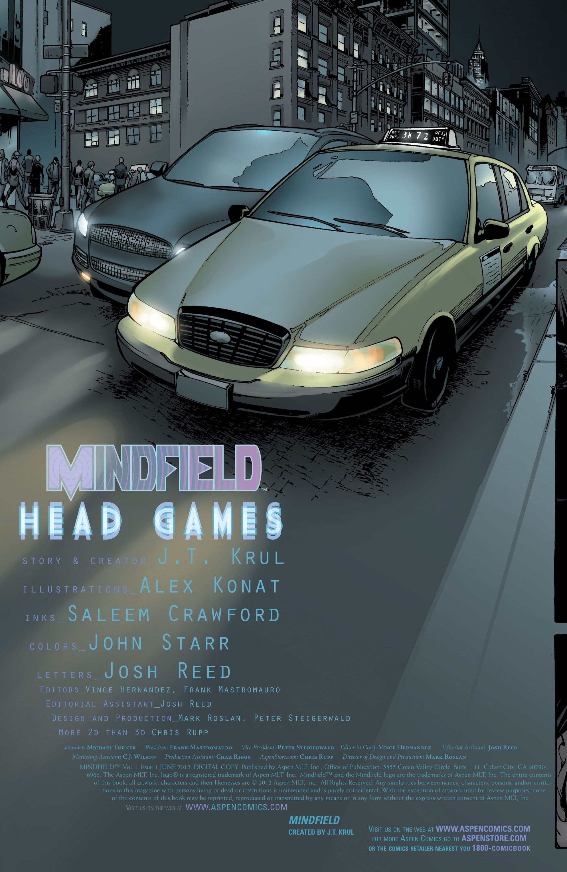 Read online Mindfield comic -  Issue #0 - 3