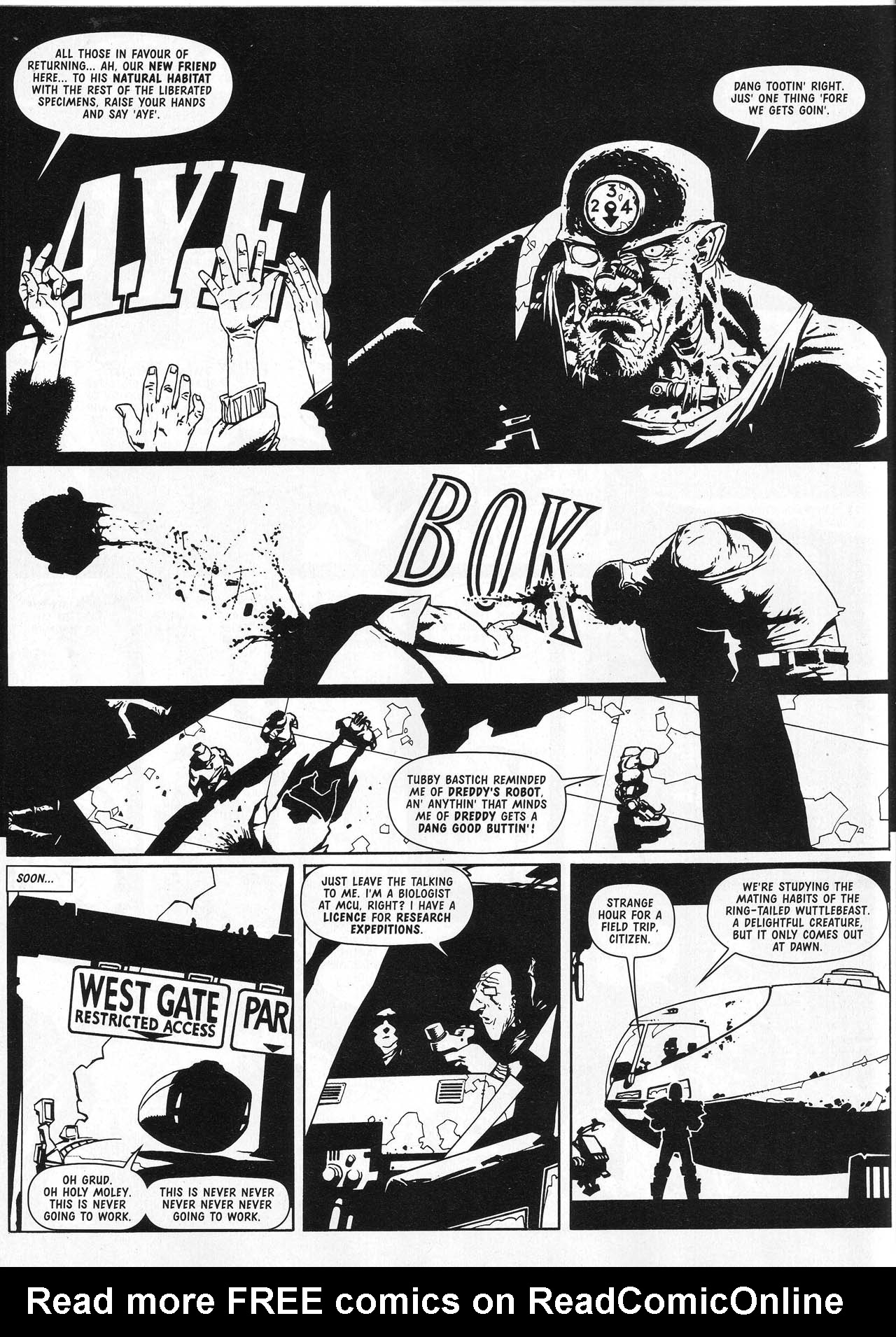 Read online Judge Dredd Megazine (vol. 3) comic -  Issue #69 - 20