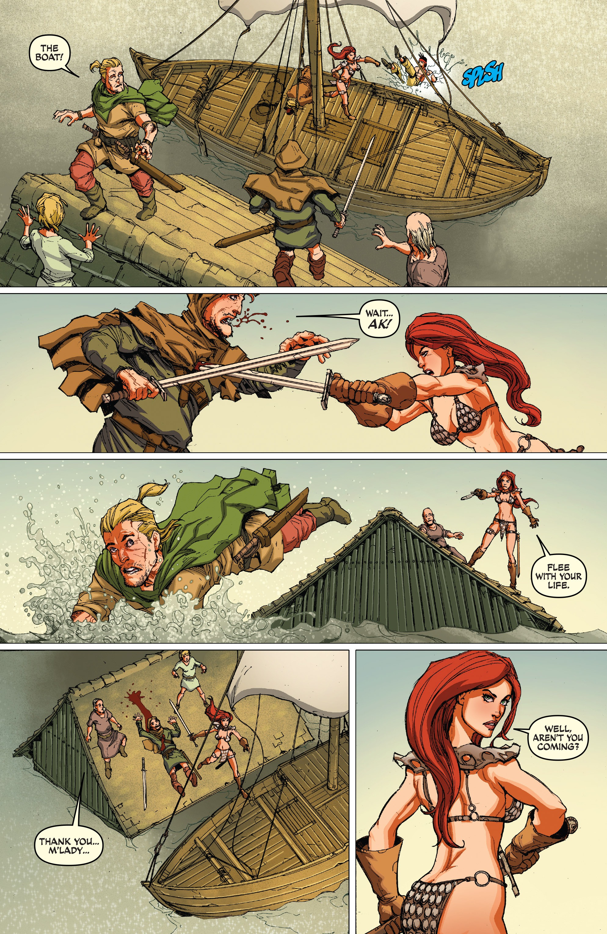 Read online Red Sonja: Atlantis Rises comic -  Issue #1 - 15
