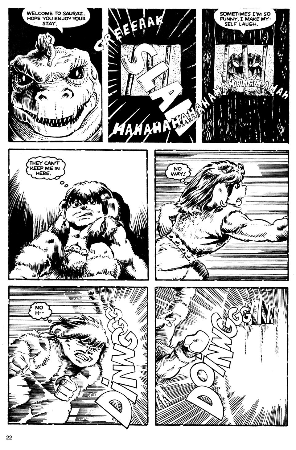 Read online Crow of the Bear Clan comic -  Issue #1 - 23