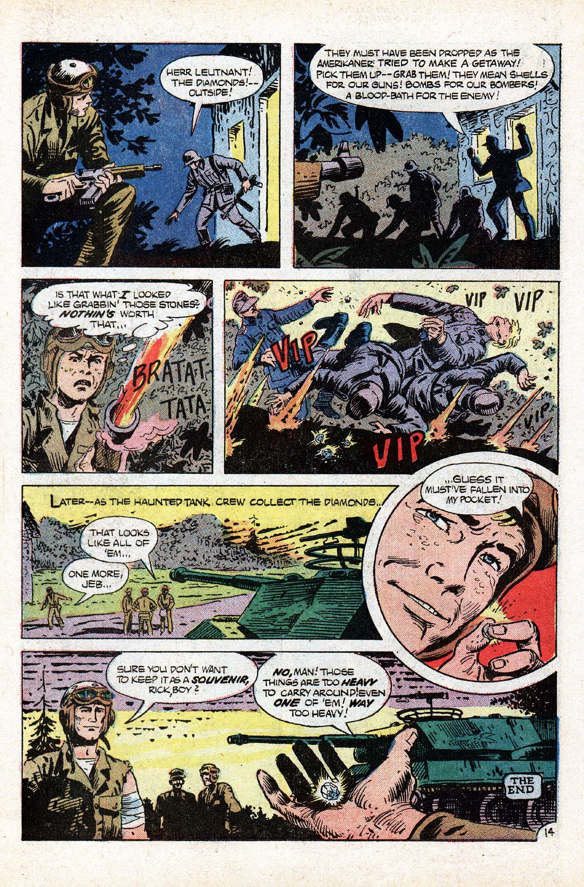 Read online G.I. Combat (1952) comic -  Issue #158 - 17