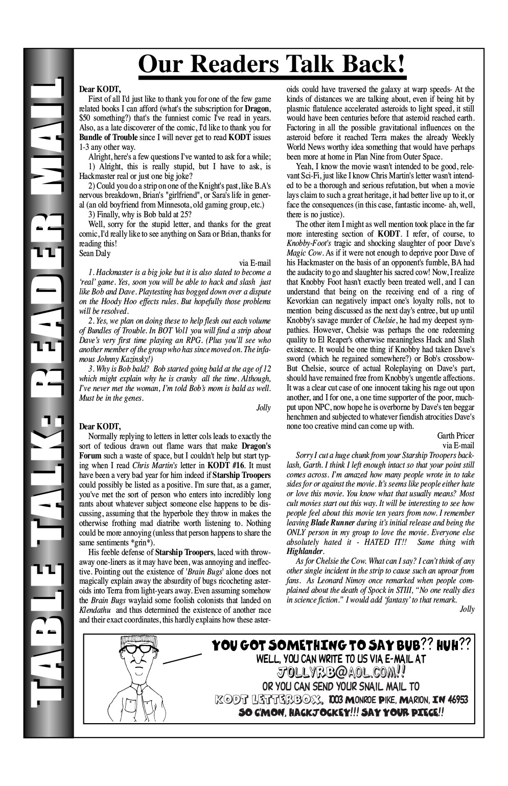 Read online Knights of the Dinner Table comic -  Issue #19 - 6