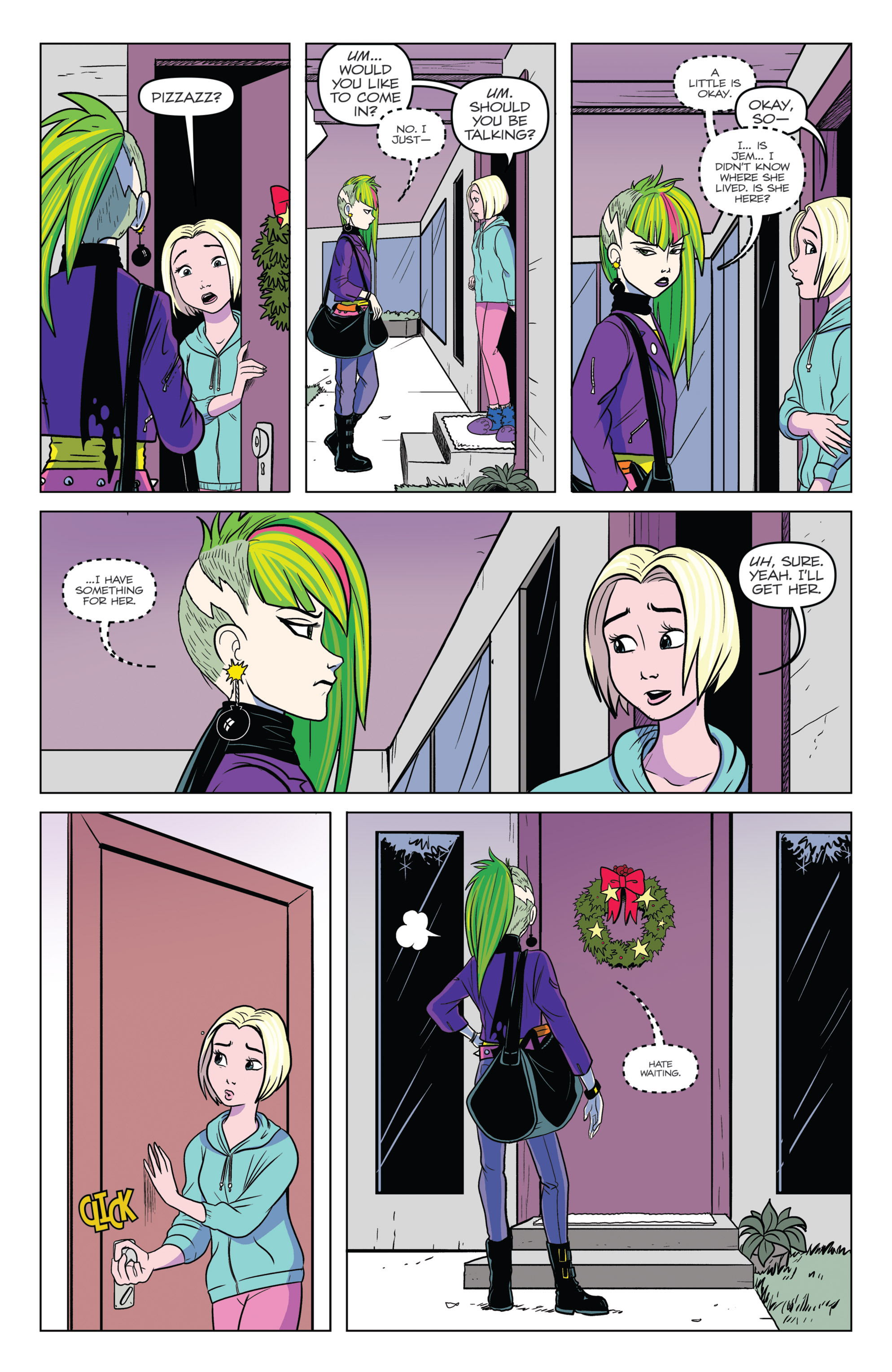 Read online Jem and The Holograms comic -  Issue # _Special - Holiday Special - 21