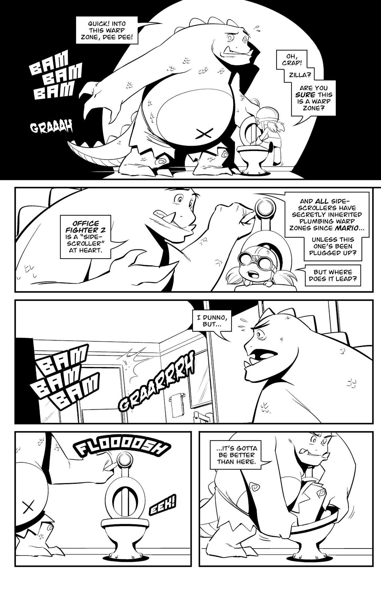 Read online 16-Bit Zombie comic -  Issue # Full - 7