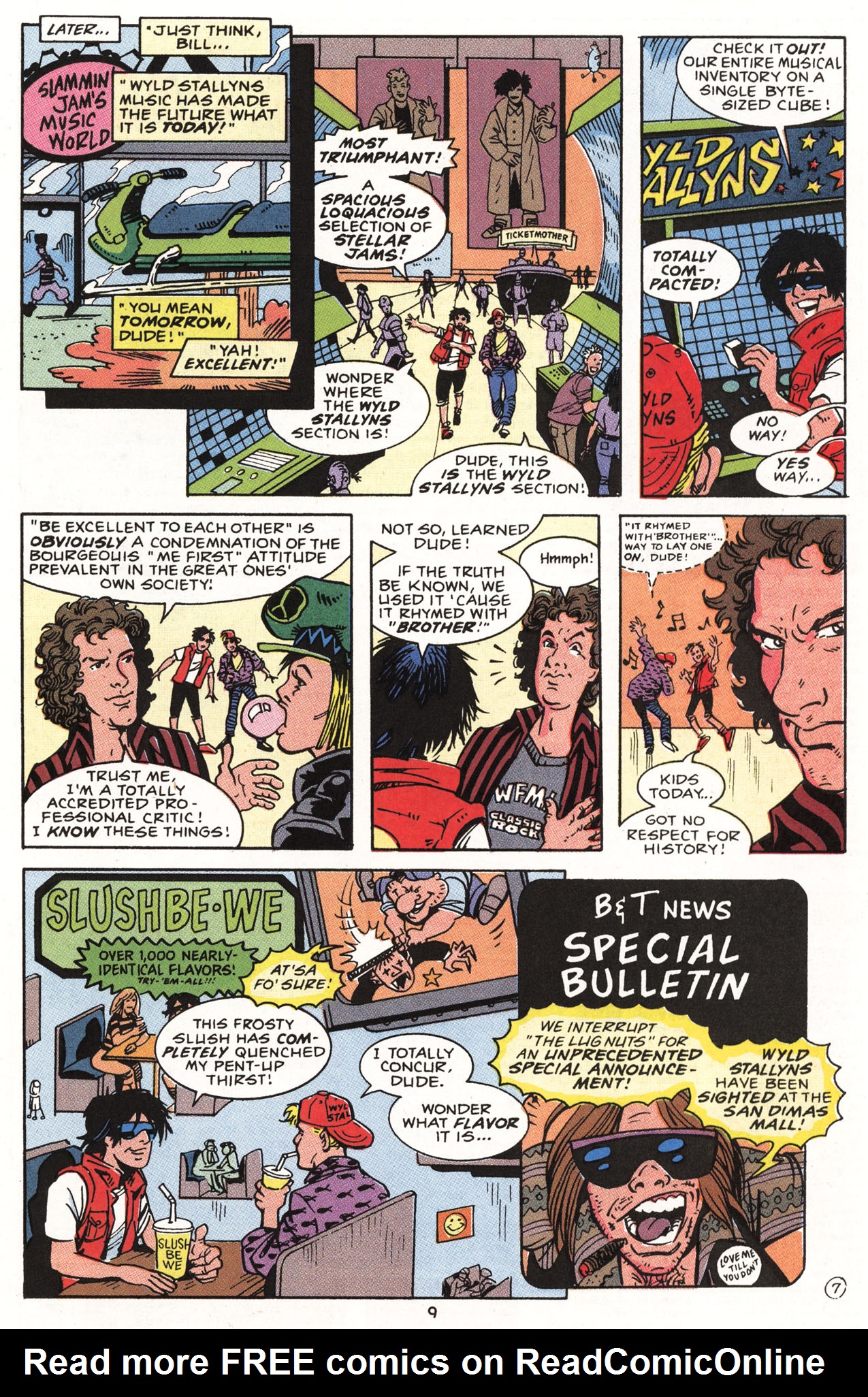Read online Bill & Ted's Excellent Comic Book comic -  Issue #8 - 11