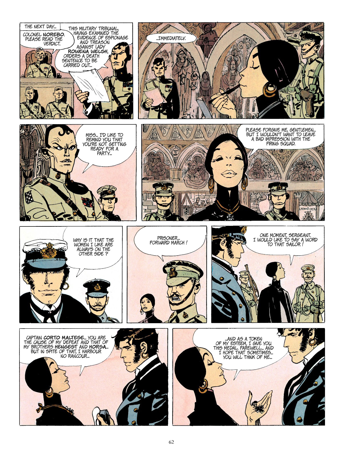 Read online Corto Maltese comic -  Issue # TPB 7 (Part 1) - 56