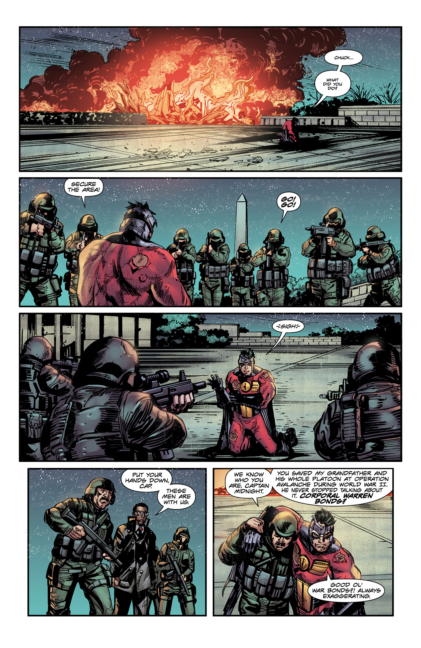 Read online Captain Midnight comic -  Issue #7 - 21