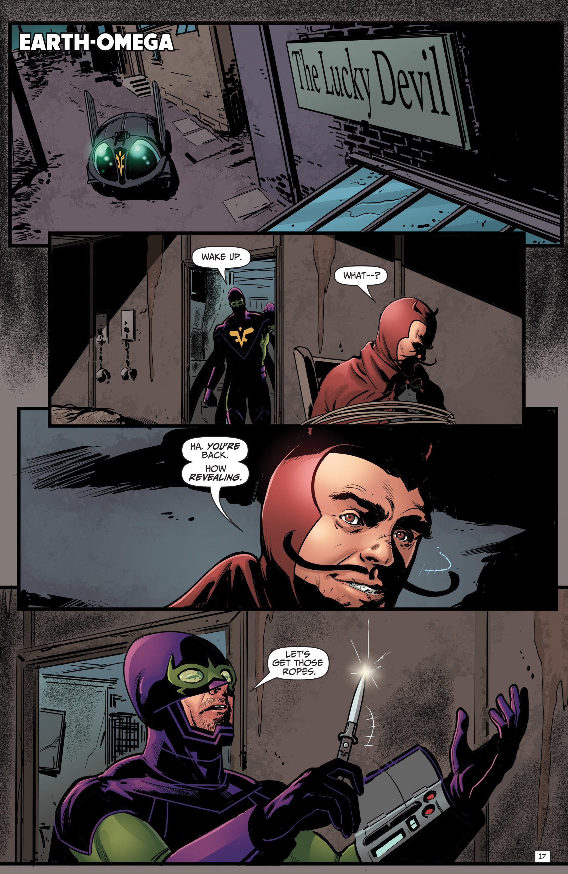 Read online Dragonfly & Dragonflyman comic -  Issue #5 - 19