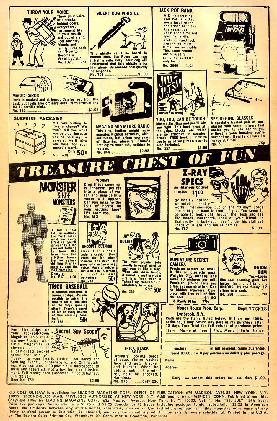 Read online Kid Colt Outlaw comic -  Issue #129 - 2