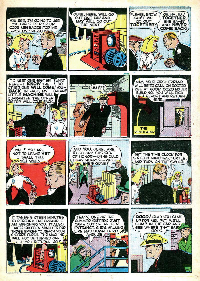 Read online Dick Tracy comic -  Issue #28 - 16