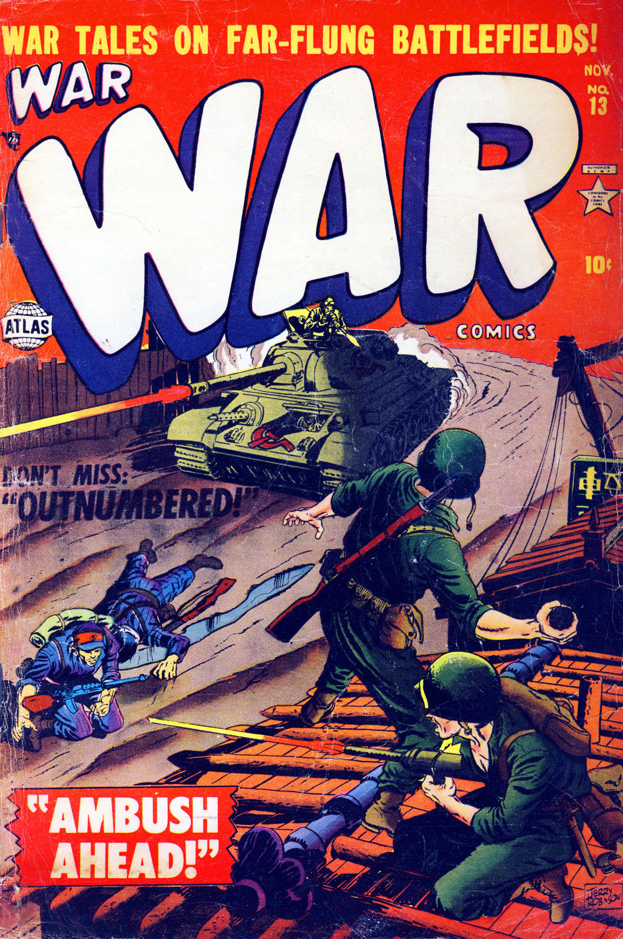 Read online War Comics comic -  Issue #13 - 1