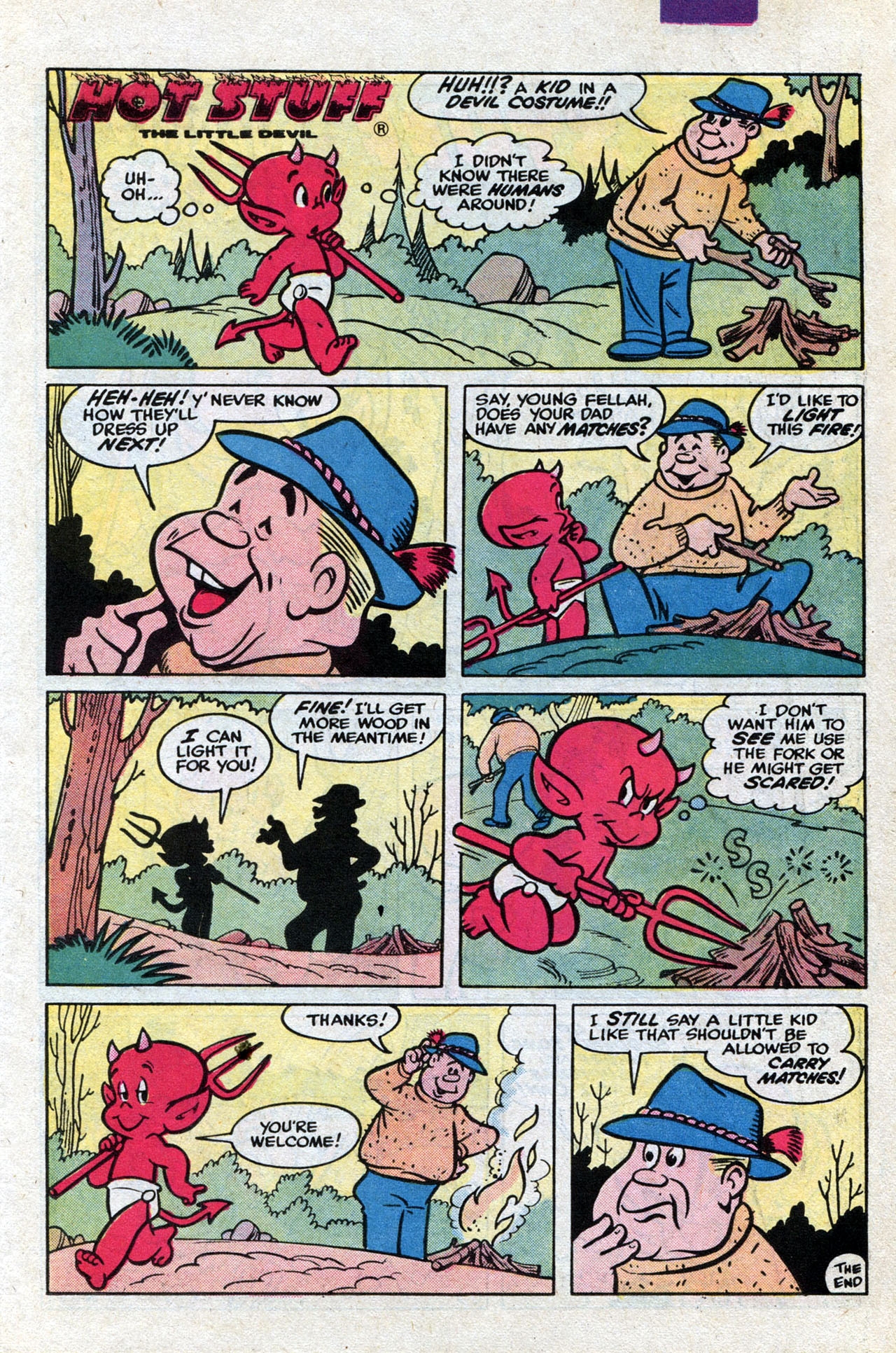 Read online Hot Stuff, the Little Devil comic -  Issue #170 - 11