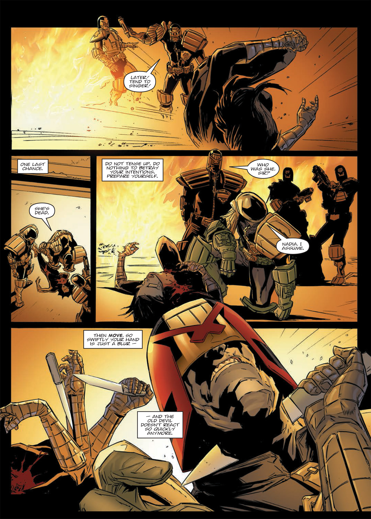 Read online Judge Dredd: Day of Chaos - The Fourth Faction comic -  Issue # TPB (Part 2) - 34